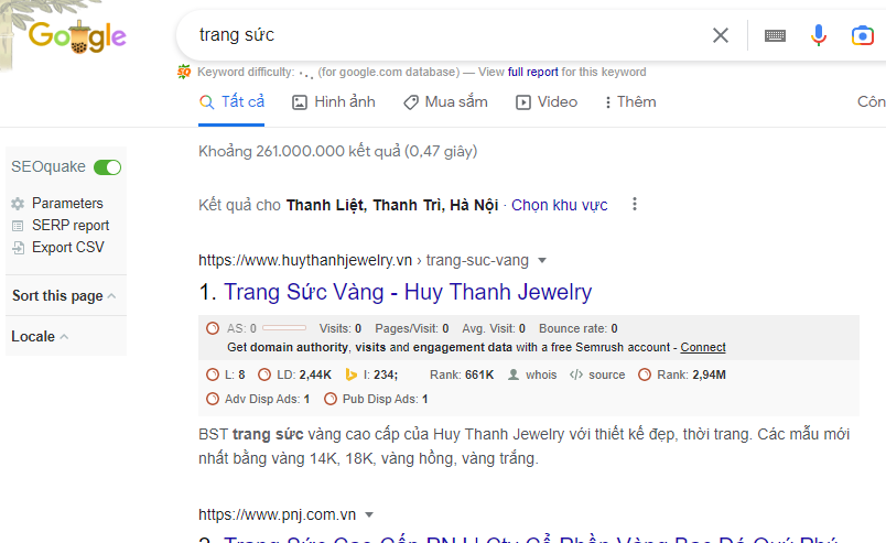 Quảng cáo tìm kiếm trên google