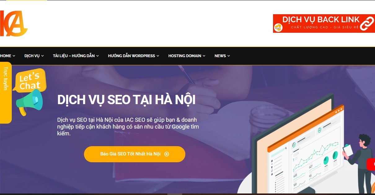 Dịch vụ SEO giá rẻ tại Hà Nội IACSEO