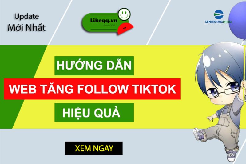 Tăng follow Tiktok qua trang web Likeqq.vn