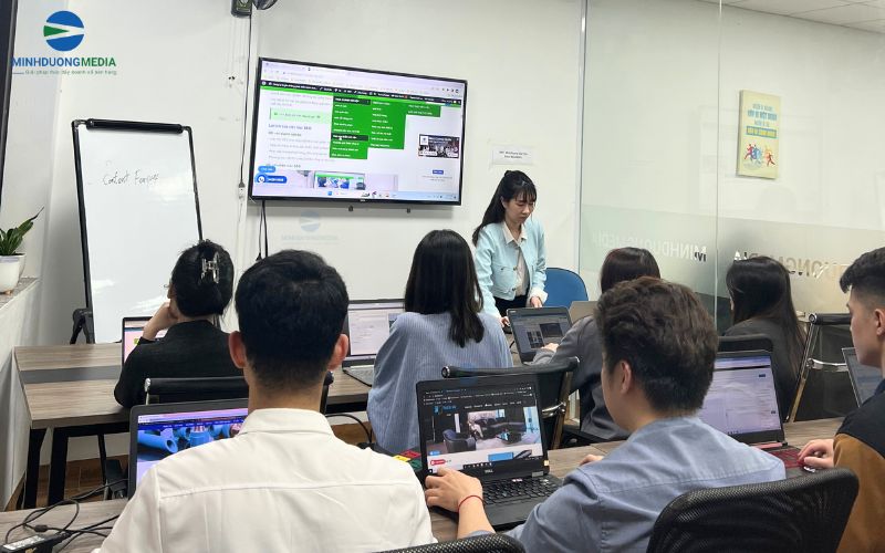 lớp học Ai Marketing Minh dương Media 