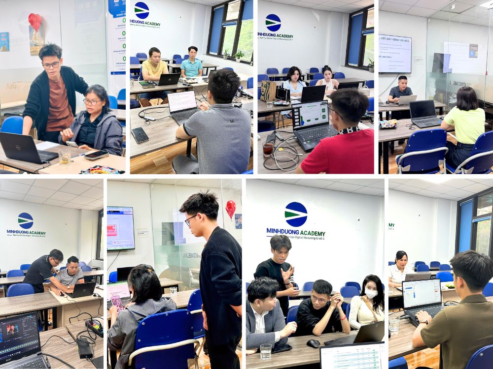 Khóa đào tạo 1 kèm 1, thực chiến trên chính sản phẩm của học viên