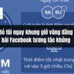 Bỏ túi ngay khung giờ vàng đăng bài Facebook tương tác khủng